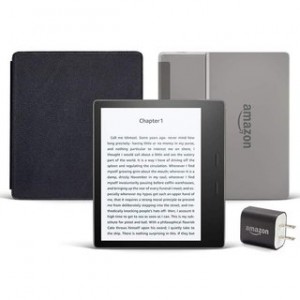 Amazon Kindle Oasis 前代 + 保护壳 + 电源适配器