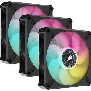 CORSAIR iCUE ML120 RGB ELITE 磁悬浮风扇套装 带Hub