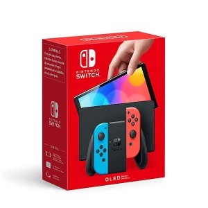 Nintendo Switch OLED 红蓝配色 UK行货