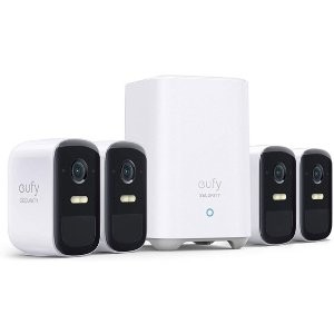 eufy Security eufyCam 2C Pro 2K摄像头*4 套装