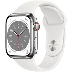 史低价：Apple Watch Series 8 GPS + Cellular 41mm S/M 不锈钢表壳