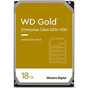 WD Gold 18TB 金盘 企业盘 512MB缓存 7200rpm