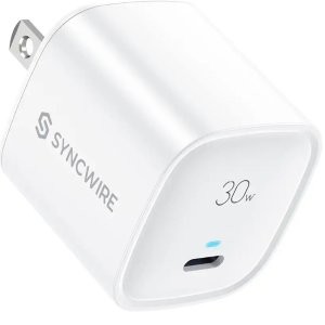 Syncwire 30W PD PPS USB C 充电头